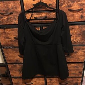 Hutch Black Long Sleeve Dress